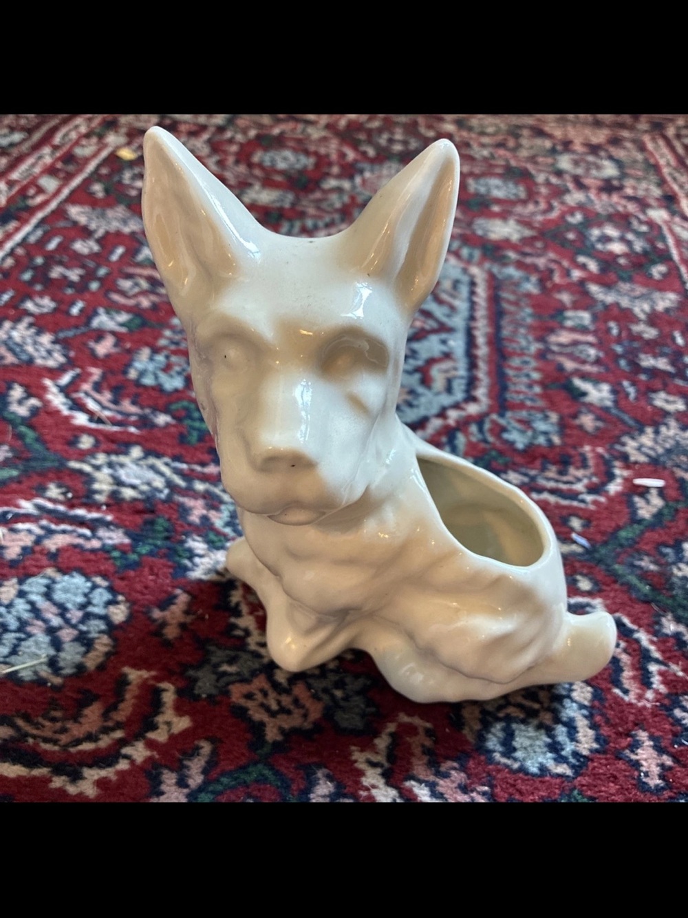 Vintage Scottie Dog Planter Scottish Terrier